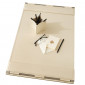 Бювар Flap Desk Blotter-Ivory