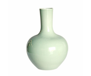 Ваза Celadon Carved Bamboo Globular