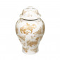 Ваза White Temple Jar Gold Kylin - 18H