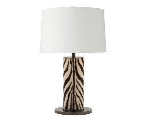 Настольные лампы Beckford In Faux Zebra